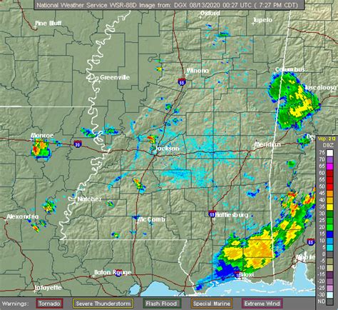 Interactive Hail Maps - Hail Map for Madison, MS