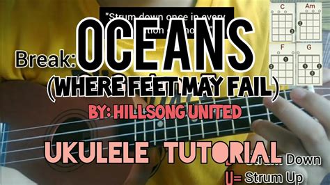 OCEANS | by: Hillsong United [Ukulele Tutorial] (EASY CHORDS + lyrics) - YouTube