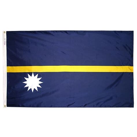 Nauru Flag, Nylon All Sizes - Flagpro