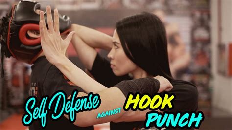 SELF DEFENSE AGAINST HOOK PUNCH - YouTube