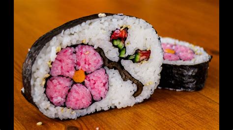 How to Make Flower Sushi Art - Amazing Food Recipe - YouTube