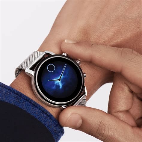 Movado | Movado Connect 2.0 stainless steel smart watch with silver ...