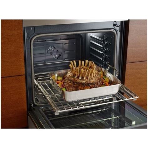 Jenn-Air - 7.1 Cu. Ft. Self-Cleaning Slide-In Electric Convection Range - Silver at Pacific Sales