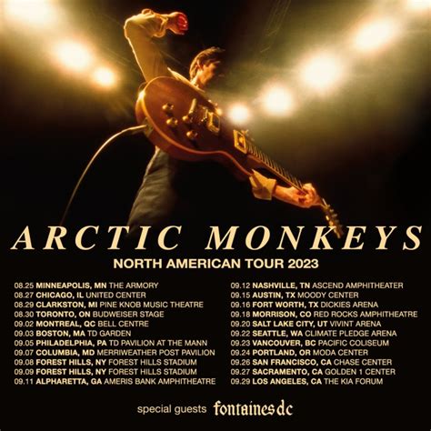 Arctic Monkeys announce 2023 tour dates | The FADER