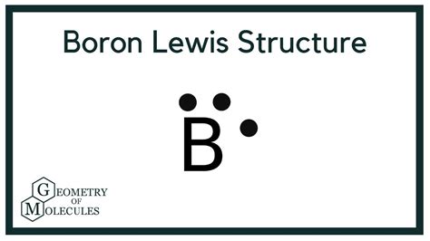 Boron Lewis Structure | How to Draw the Lewis Structure for Boron - YouTube