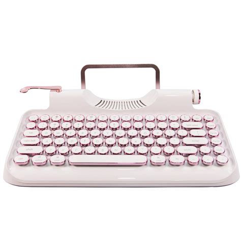 ZYQM Retro typewriter mechanical wireless keyboard wit...B0743GN7JX ...