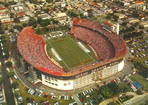 Orange Bowl - History, Photos & More of the site of Super Bowls II, III ...