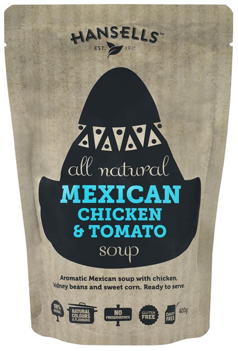 Mexican Chicken & Tomato Pack of 6 Sachets - Hansells
