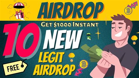 Top 10 Airdrops 2023 | Powerful Passive Income Projects | Legitimate Crypto Airdrops - YouTube