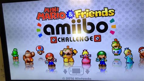 Mini Mario & Friends Amiibo Challenge Gameplay En Espanol - YouTube