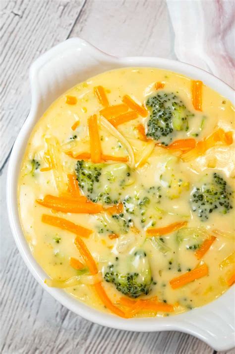 Broccoli Cheddar Soup - This is Not Diet Food