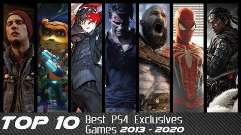 Top 10 | BEST PS4 Exclusive Games (2013-2020) - YouTube