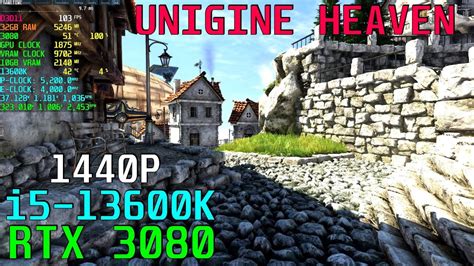 Unigine Heaven RTX 3080 & 13600K 5.1GHz | 1440P - YouTube