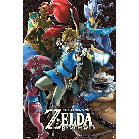 The Legend of Zelda Poster Breath Of The Wild - Posters buy now in the shop Close Up GmbH