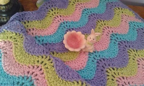 Easy Baby Ripple | Crochet ripple blanket, Baby afghan crochet, Baby ...