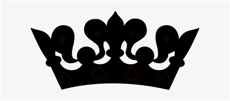 Queen Crown Clipart Black And White - 600x282 PNG Download - PNGkit