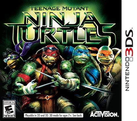 Teenage Mutant Ninja Turtles Nintendo For 3DS Fighting