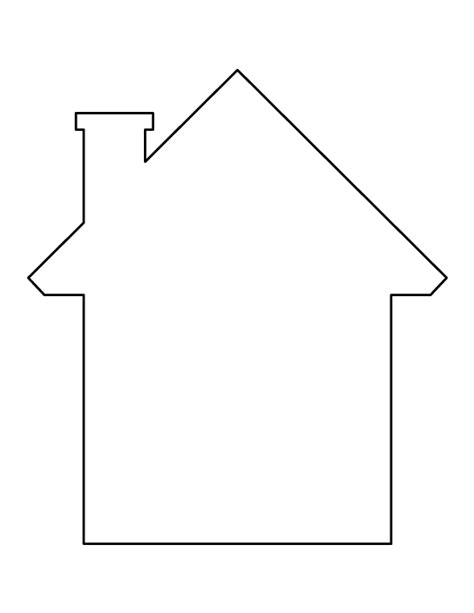 Printable House Template