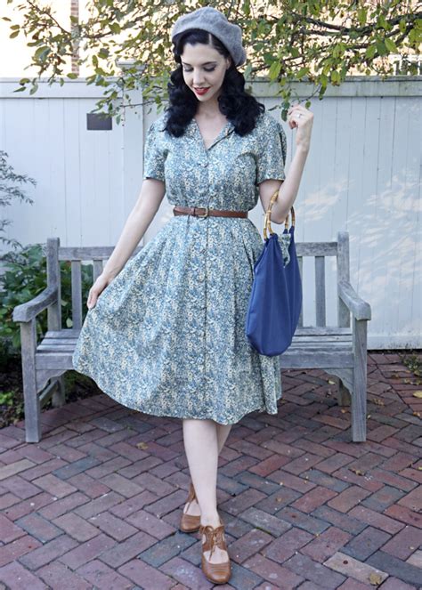 VINTAGE SCHOOL FASHION | 1940's Repro Dresses! | Cottagecore with Vintage Charm