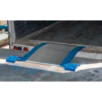 Dock & Truck Equipment | Dock-Boards & Plates | Bluff® SL3048 Spring-Loaded Aluminum Dock Plate ...