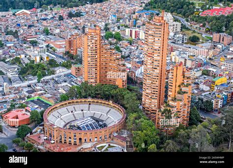 Skyline, downtown, Bogota, Colombia Stock Photo - Alamy