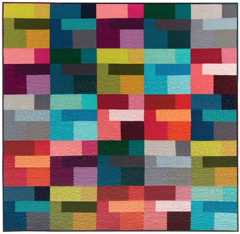 = free pattern = Colored Happy quilt by Valori Wells for Robert Kaufman ...