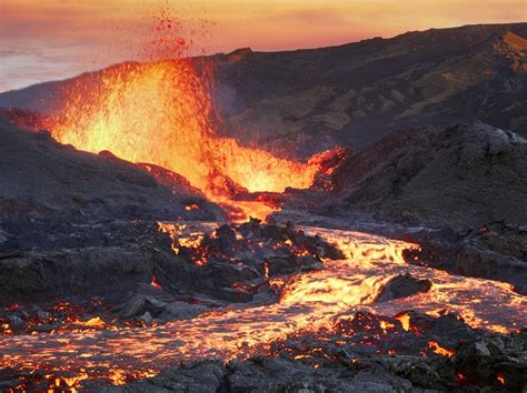 Eruption Volcan Piton Fournaise