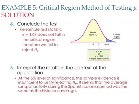 8.2 critical region | PPT