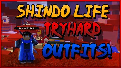 5 SHINDO LIFE OUTFITS DRIP - TRYHARD LOOKS - YouTube