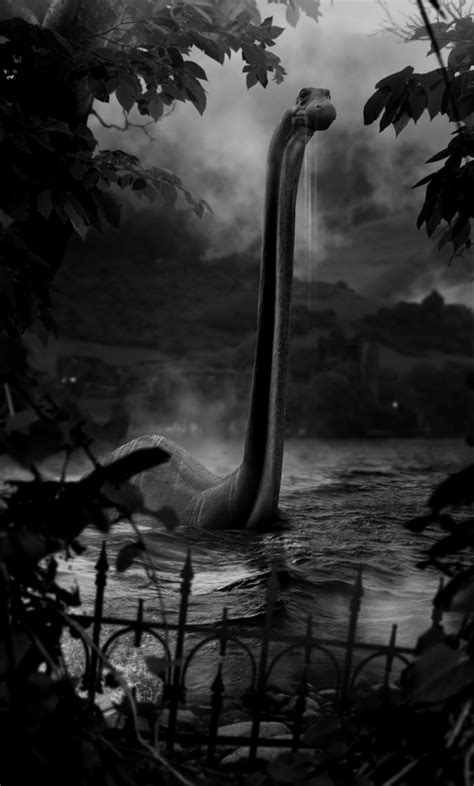 Monstrous Animated GIFs Give Classic Creatures a Noir Look | Loch ness monster, Monster pictures ...