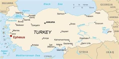 Efez, Turska | Ephesus, Turkey map, Turkey tour