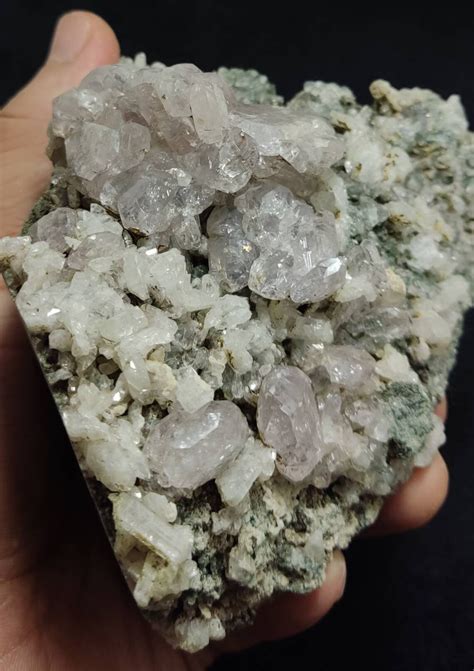 An Amazing Specimen of Apatite Crystals on Matrix With Albite - Etsy