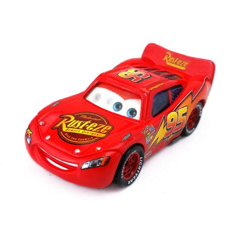 Disney Pixar Cars Radiator Springs Lightning McQueen Flash Eye Diecast ...