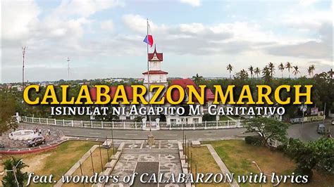 Calabarzon Hymn, Calabarzon Hymn Calabarzon Hymn Calabarzon Hymn ...