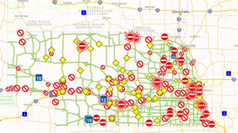 Detailed Nebraska Road Map