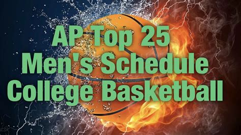 How to the AP Top 25 schedule today? College basketball on Dec. 17 ...