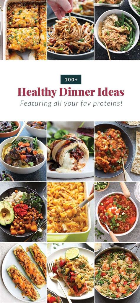 100+ Healthy Dinner Ideas (Easy & Delish Meals!)