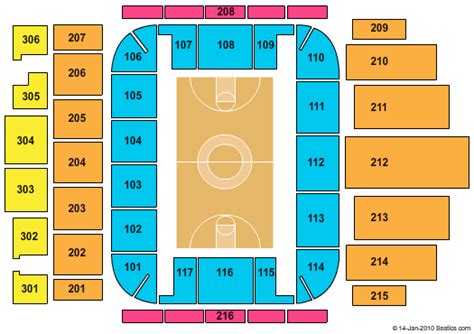 Welsh Ryan Arena Seating Chart | Welsh Ryan Arena Event Tickets & Schedule