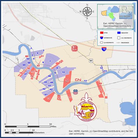 St James Parish Louisiana Map - Brande Susannah