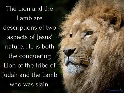 Lion And The Lamb In The Bible – CHURCHGISTS.COM