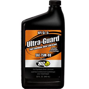 BG Ultra-Guard® Full Synthetic Gear Lubricant | BG Products, Inc.