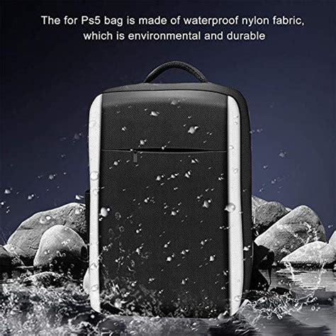 Ps5 Carrying Case, Waterproof Portable Backpack Storage Bag ...