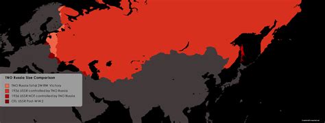 TNO Russia Size Comparison using HOI4 Vanilla States : r/TNOreform