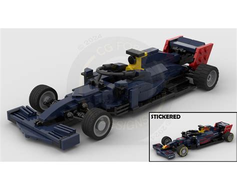 LEGO MOC F1 Red Bull Racing RB16 by LegoCG | Rebrickable - Build with LEGO