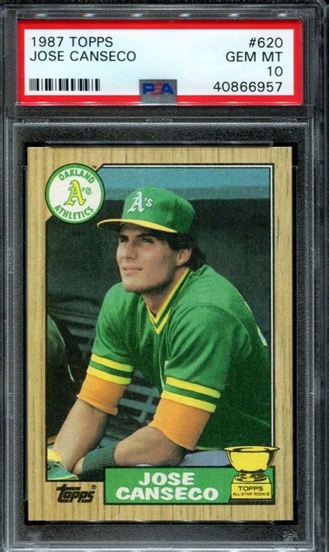 The Best Jose Canseco Rookie Card For Sale Ideas - Eco Aid