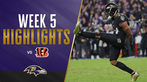 Highlights: Ravens' Top Plays in Win Over Bengals | Baltimore Ravens ...