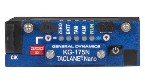 TACLANE-Nano (KG-175N) HAIPE Encryptor - General Dynamics Mission Systems