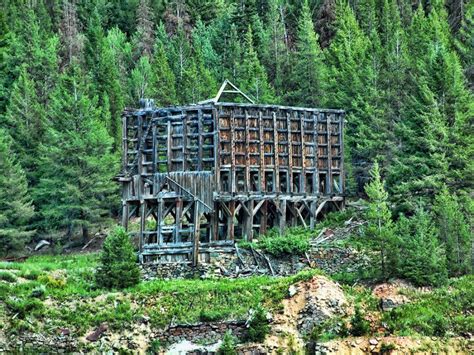 Custer, ID | Ghost towns, Outdoor structures, Outdoor