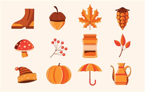 Mid Autumn Icon Collection 3332225 Vector Art at Vecteezy