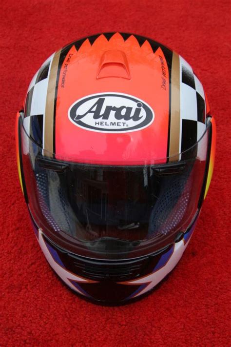 Find Arai Quantum Kevin Schwantz 1992 race replica helmet XL in ...